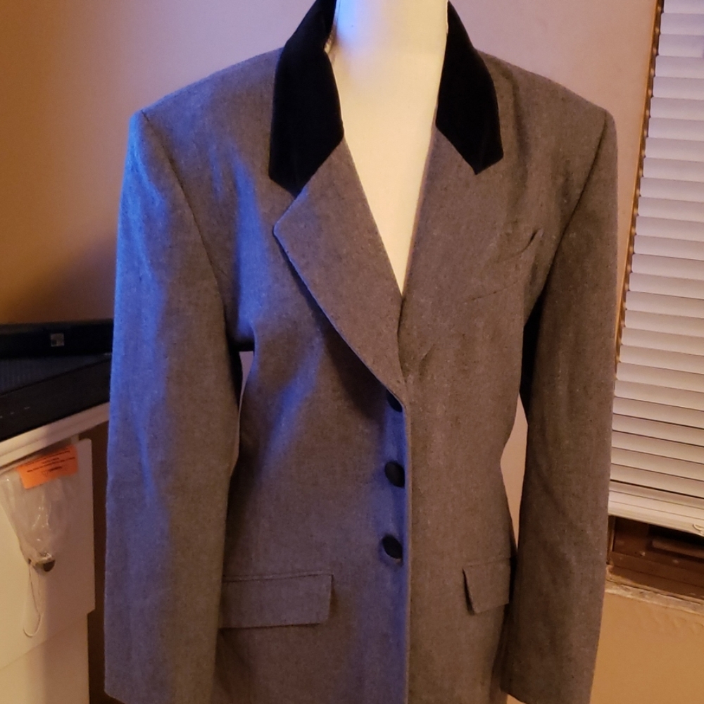 Pendleton Pure Virgin Wool Gray Jacket - image 2